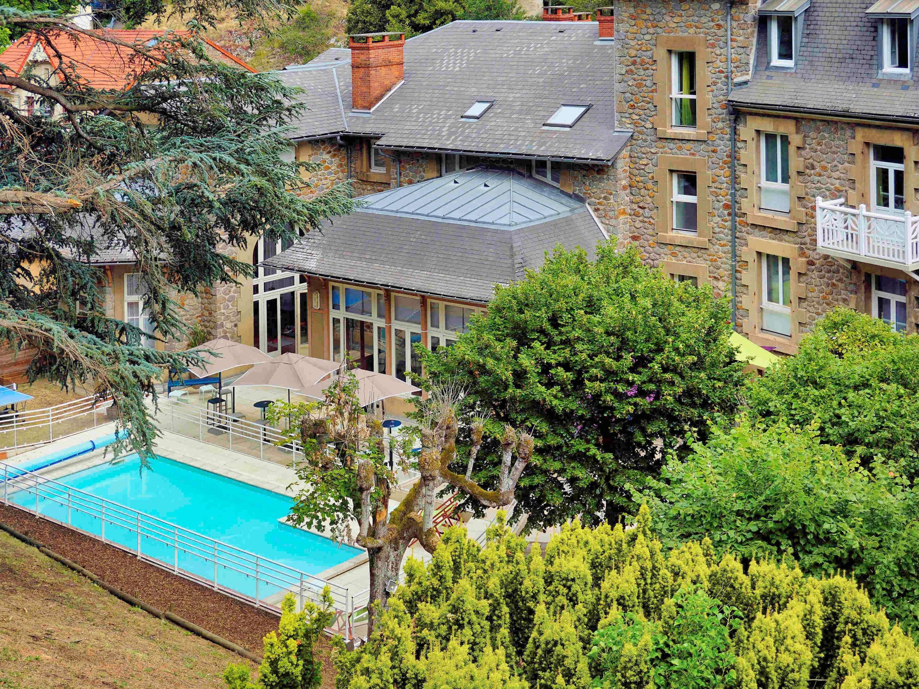 Hotel Mercure Saint-Nectaire Spa & Bien-Etre Exteriör bild